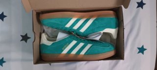 Adidas Gazelle Verde/Blanco