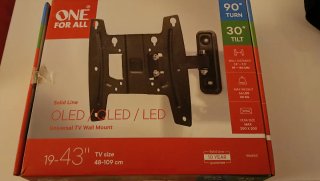 Soporte TV One For All OLED/QLED/LED 19-43