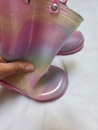 Botas de agua arcoíris Talla 23