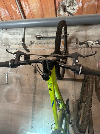 Bicicleta Montaña Verde Neón rokrider decatlón