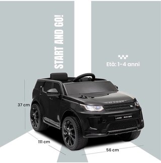 Coche eléctrico Land Rover Discovery para niños