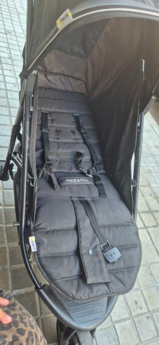 Silla de paseo Hauck Rapid 3 Negra