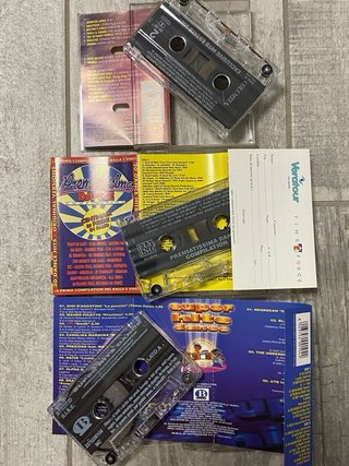 Lotto 3 Musicassette Dance Pop Anni 95-2000