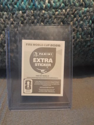 Cromo Extra Sticker Mundial 2026 bronce