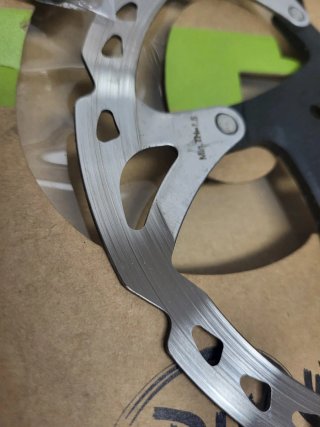 Pareja Discos Freno Shimano XT de 180 y 160 mm
