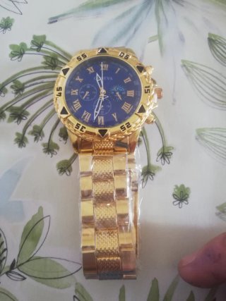 Lote 3 Orologi Geneva: Oro, Argento e Nero
