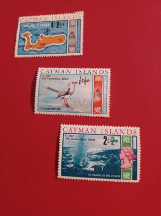 Cayman Islands Francobolli 1969