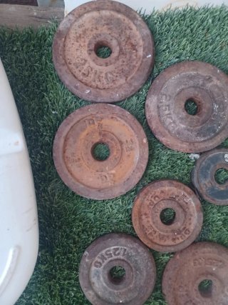 Pesas de gimnasio