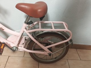 Bicicleta infantil 16 rosa