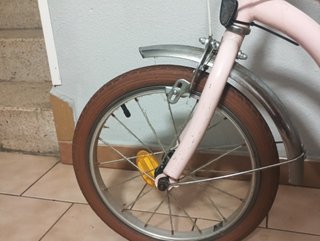 Bicicleta infantil 16 rosa