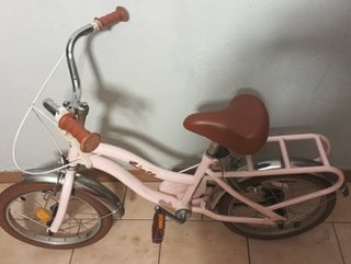 Bicicleta infantil 16 rosa