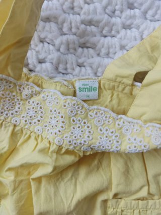 Lote 2 vestidos bebé niña