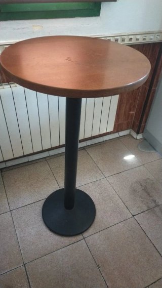 Taburetes de bar madera y metal