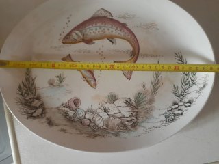 2 Piatti Ceramica British Anchor