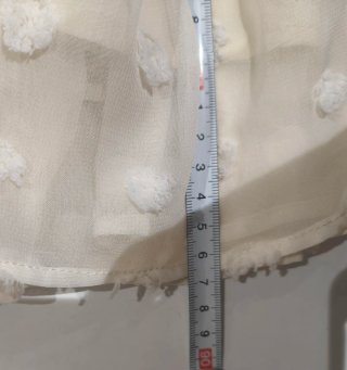 Vestido blanco SHEIN M