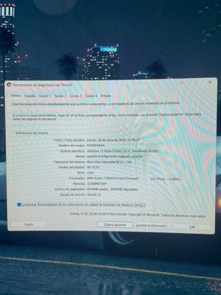 PC Gaming MSI Ryzen 7 5800X