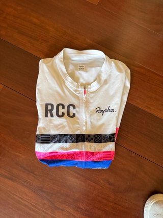 Maillot Rapha RCC Blanco Talla M