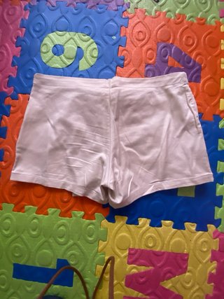 Falda pantalón Zara beige