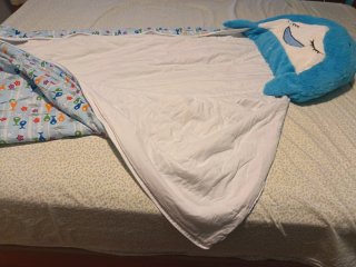 Saco de dormir Dormiloco tiburón niño