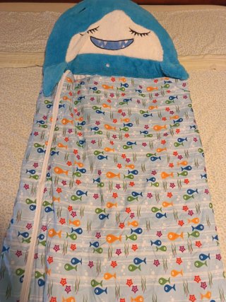 Saco de dormir Dormiloco tiburón niño