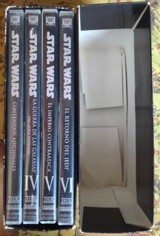 Trilogía Star Wars DVD