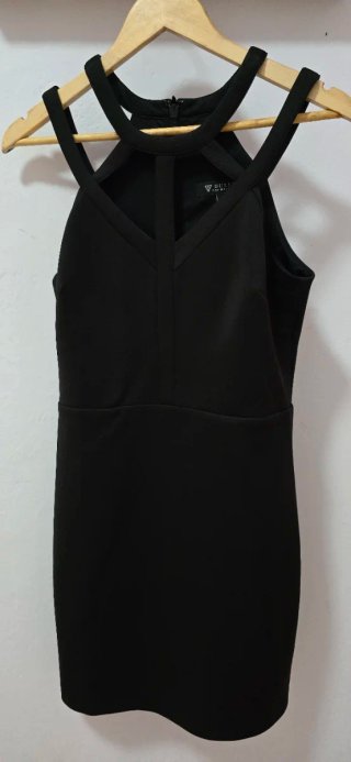 Vestido Guess Negro Tirantes