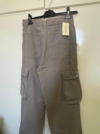 Pantaloni grigi ONYX 100% cotone