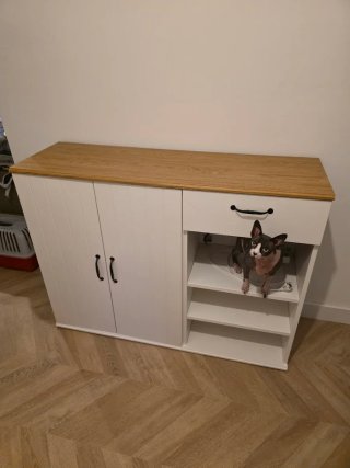 Aparador Ikea Skruvby Blanco