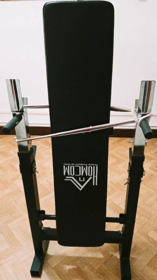 Banco de musculación plegable HOMCOM