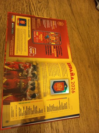 Álbum Panini España 2026 Oficial Cromos(tapa dura)