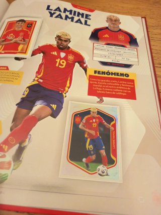 Álbum Panini España 2026 Oficial Cromos(tapa dura)