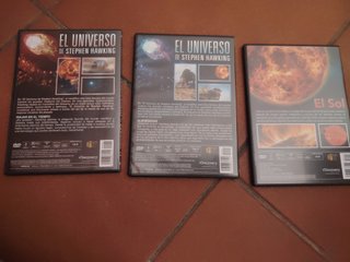DVD El Universo de Stephen Hawking + El Sol