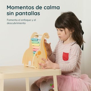 NUEVO Ábaco Dinosaurio Twig & Leaf FSC Montessori