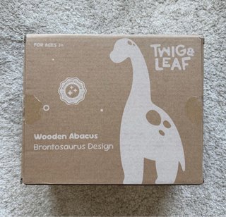 NUEVO Ábaco Dinosaurio Twig & Leaf FSC Montessori