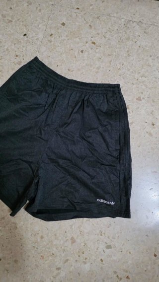 Adidas Baggy Shorts Talla M Negro