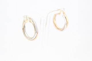 Aro De Oro Combinado De 18K.. Ref: 038-04-01705