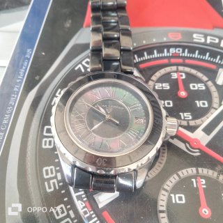 Orologio Swiss Legend Ceramica Nero/Argento