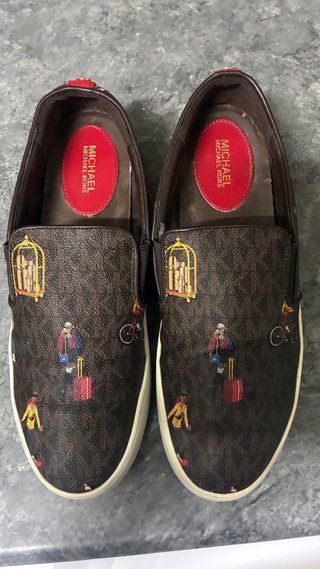 Zapatillas Michael Kors Marrones Estampadas