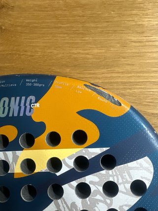 Pala de pádel Bullpadel Ionic usada