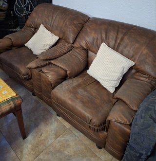 Dos sillones de  con motor