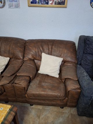 Dos sillones de  con motor