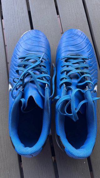 Botas de fútbol Nike Tiempo - Azul