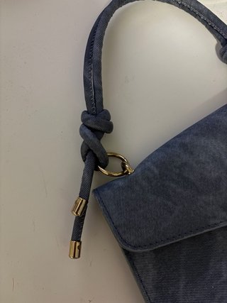 Bolso de mano vaquero