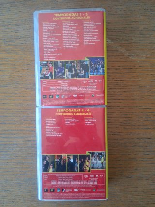 Glee Colección Completa DVD Temporadas 1-6