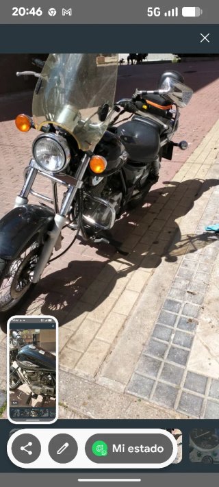 Vendo la moto Suzuki Marauder 250cc Negra