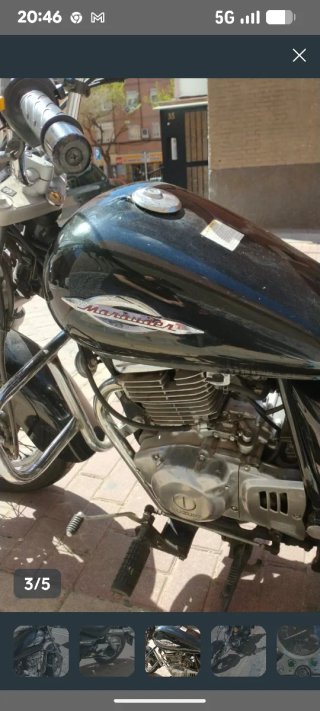 Vendo la moto Suzuki Marauder 250cc Negra