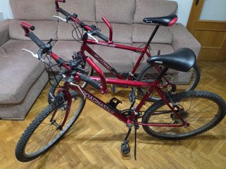 2 Bicicletas 26 Rojas