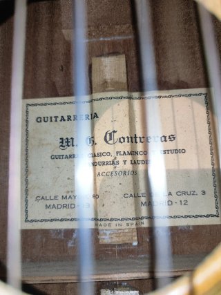 Guitarra Clásica estudio Manuel contreras