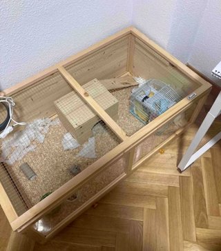 Jaula XXL Jerbos Hámster Tortuga Chinchilla