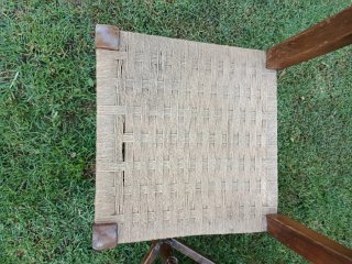 Juego de 2 sillas antiguas de madera